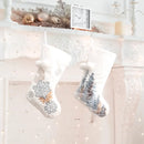Embroidered Plush Christmas Stockings