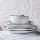 Brooke Dinnerware Collection - Set of 4 pieces